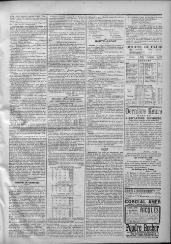08/08/1888 - La Franche-Comté : journal politique de la région de l'Est