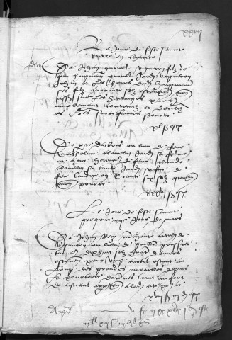 Comptes de la Ville de Besançon, recettes et dépenses, Compte de Nicolas Boncompain (1er janvier - 31 décembre 1526)