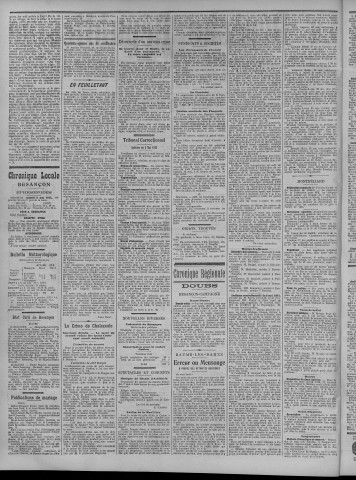 06/05/1911 - La Dépêche républicaine de Franche-Comté [Texte imprimé]