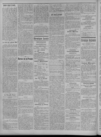 22/04/1911 - La Dépêche républicaine de Franche-Comté [Texte imprimé]