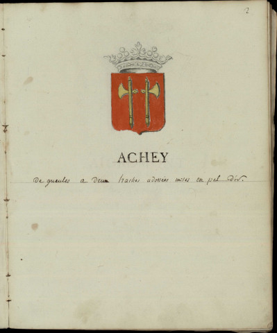 Ms Baverel 119 - « Familles de Besançon », par l'abbé J.-P. Baverel
