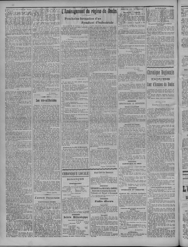 30/10/1907 - La Dépêche républicaine de Franche-Comté [Texte imprimé]
