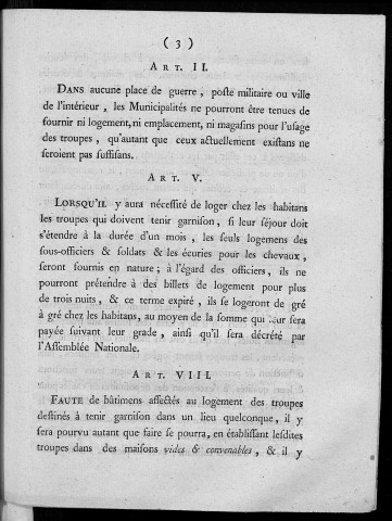 Arrêté du Directoire du département du Doubs [8 octobre 1791]
