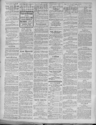 29/10/1921 - La Dépêche républicaine de Franche-Comté [Texte imprimé]