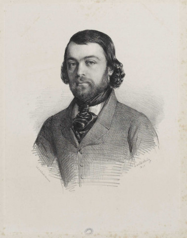 [Guyornaud Clovis] / Lunteschütz 1842 ; Lith. de A. Girod à Besançon. Besançon : A. Girod