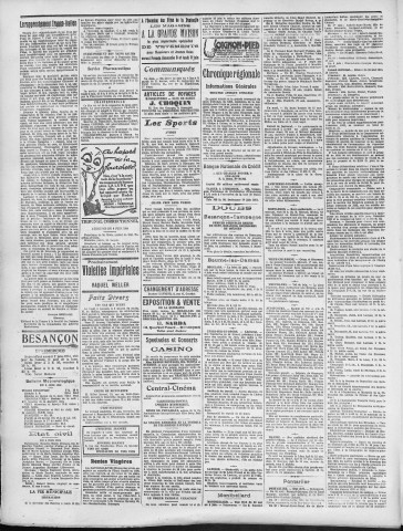 07/06/1924 - La Dépêche républicaine de Franche-Comté [Texte imprimé]