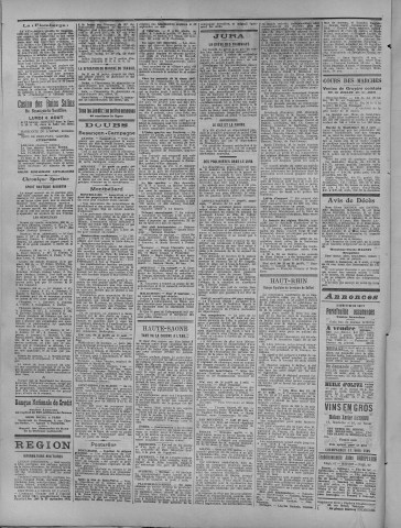 04/08/1919 - La Dépêche républicaine de Franche-Comté [Texte imprimé]