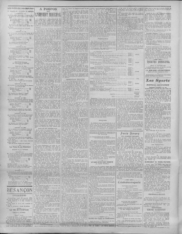 29/01/1923 - La Dépêche républicaine de Franche-Comté [Texte imprimé]