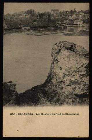 Besançon - les Rochers au Pied de Chaudanne [image fixe] , 1904/1930