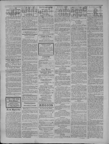 11/03/1922 - La Dépêche républicaine de Franche-Comté [Texte imprimé]