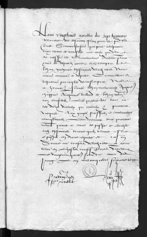Comptes de la Ville de Besançon, recettes et dépenses, Compte de Jehan Grégoire (1er juin 1561 - 31 mai 1562)