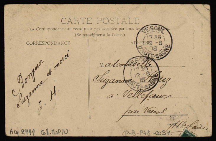 Besançon - Besançon - Fontaine des Dames. [image fixe] , 1904/1908