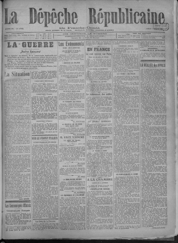 02/02/1918 - La Dépêche républicaine de Franche-Comté [Texte imprimé]