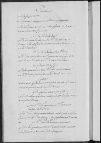 Registre des délibérations municipales 1er janvier - 31 décembre 1764