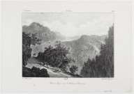 Route de Genève entre la Billaude et Maison neuve [estampe] : Jura / Ed. Hostein delt , [Paris] : Impr. lith. de H. Gaugain, [1800-1899]