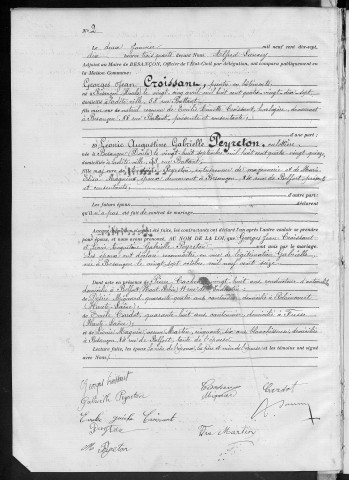 Registre des mariages, 1917