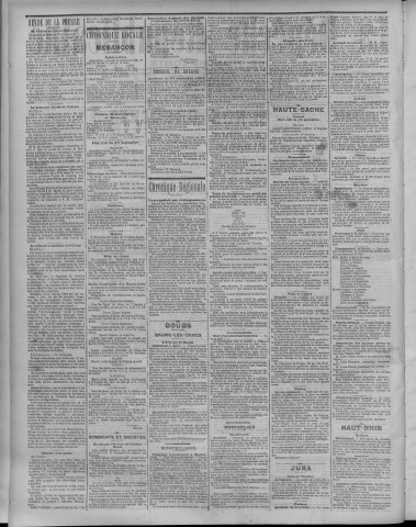 28/09/1904 - La Dépêche républicaine de Franche-Comté [Texte imprimé]