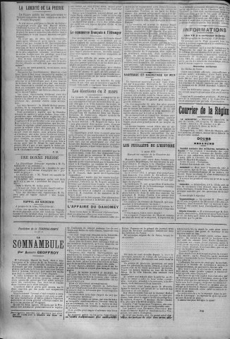 05/03/1890 - La Franche-Comté : journal politique de la région de l'Est