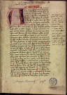 Ms 586 - « Le Roman de Mandevie, de Jehan Dupin »