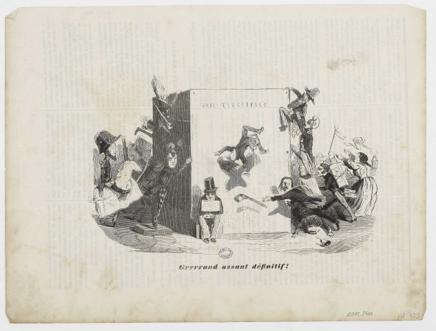 [Grrrrand assaut définitif !] [image fixe] , Paris, 1849