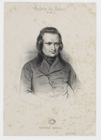 Victor Hugo [image fixe] / Julien , Paris : Imp. d'Aubert & Cie :, 1830/1840
