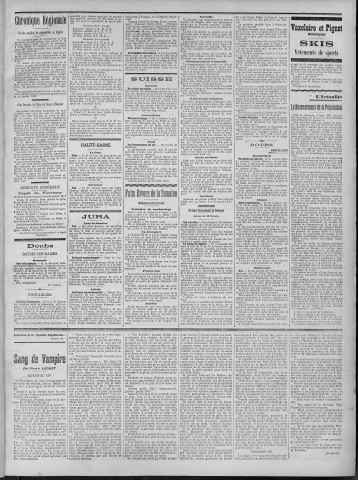 01/01/1911 - La Dépêche républicaine de Franche-Comté [Texte imprimé]
