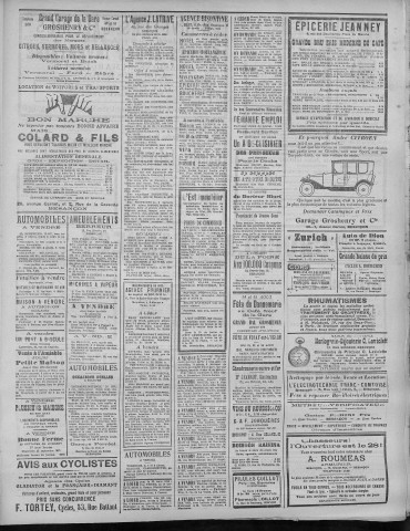 07/08/1921 - La Dépêche républicaine de Franche-Comté [Texte imprimé]