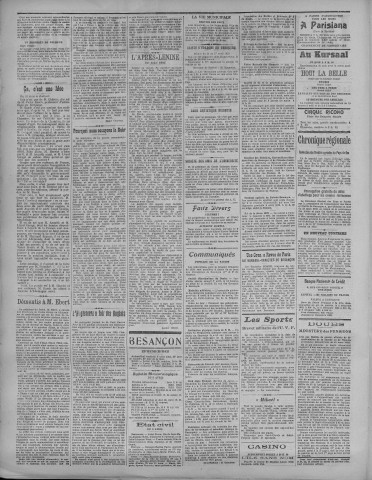 06/04/1923 - La Dépêche républicaine de Franche-Comté [Texte imprimé]