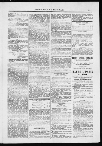 21/07/1881 - Journal du Jura et de la Franche-Comté : N° 87 (1881)