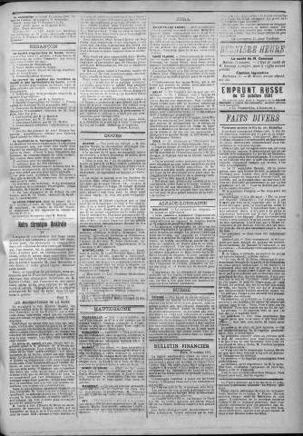 12/10/1891 - La Franche-Comté : journal politique de la région de l'Est