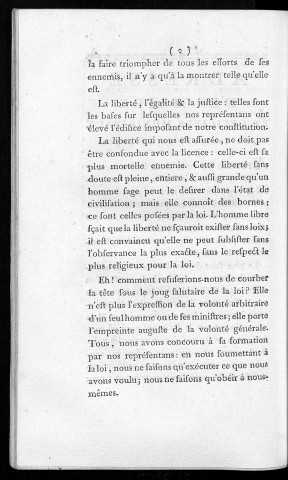 Adresse des maires et officiers municipaux aux citoyens de Besançon. [8 janvier 1791]