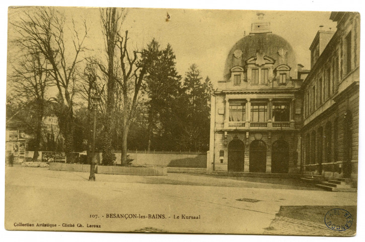 Besançon - Besançon-Les Bains - Le Kursaal [image fixe] , 1904/1930