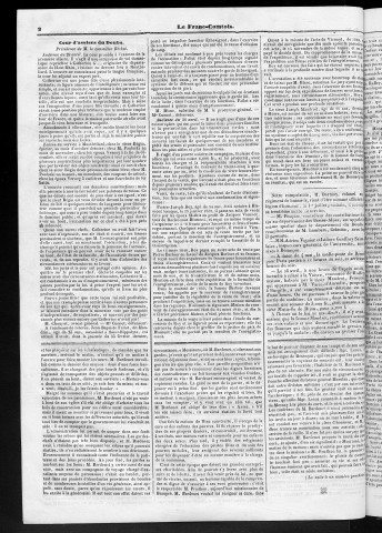 01/05/1844 - Le Franc-comtois - Journal de Besançon et des trois départements