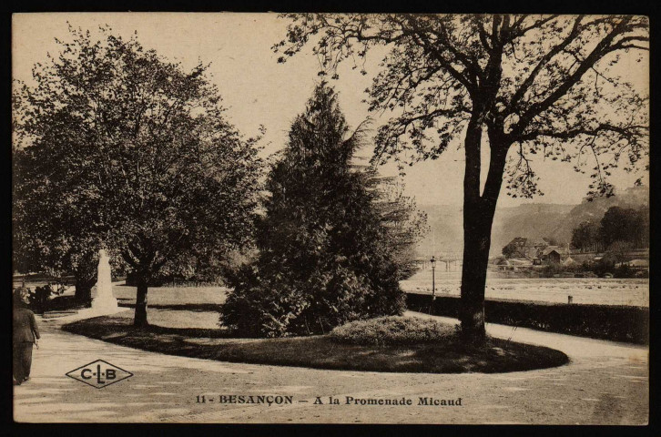 Besançon. A la Promenade Micaud [image fixe] , Besançon : C. L. B., 1914/1930