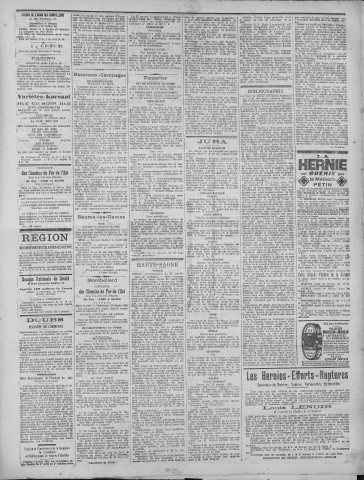 29/01/1921 - La Dépêche républicaine de Franche-Comté [Texte imprimé]