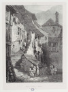 Ruines de l' Abbaye de Baume [estampe] : intérieur de la cour / S. Prout, lithog.  ; imprimé par C. Hullmandel , [S.l.] : imprimé par C. Hullmandel, [1800-1899]