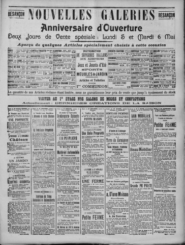 04/05/1924 - La Dépêche républicaine de Franche-Comté [Texte imprimé]
