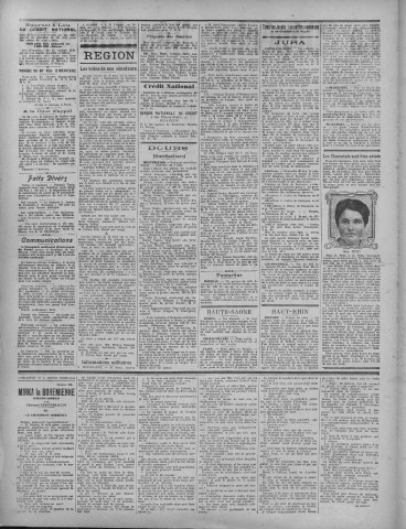 03/06/1920 - La Dépêche républicaine de Franche-Comté [Texte imprimé]