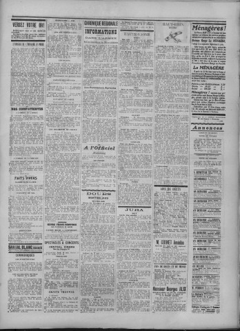 18/05/1916 - La Dépêche républicaine de Franche-Comté [Texte imprimé]