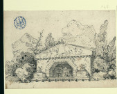Temple. Projet de décor de théâtre / Pierre-Adrien Pâris , [S.l.] : [P.-A. Pâris], [1700-1800]