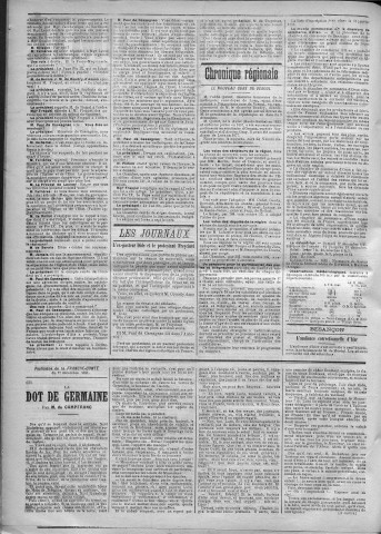 12/12/1891 - La Franche-Comté : journal politique de la région de l'Est