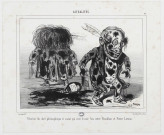 [Duel philosophique] [image fixe] / Cham , Paris : chez Aubert, Pl. de la Bourse ; Imp. Aubert & Cie, 1849