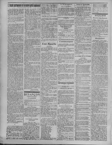 04/06/1923 - La Dépêche républicaine de Franche-Comté [Texte imprimé]