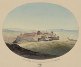 Vue de la Citadelle de Besançon prise depuis Trois Chatels [dessin] / Pierre Marnotte , [Besançon] : P. Marnotte, 1859