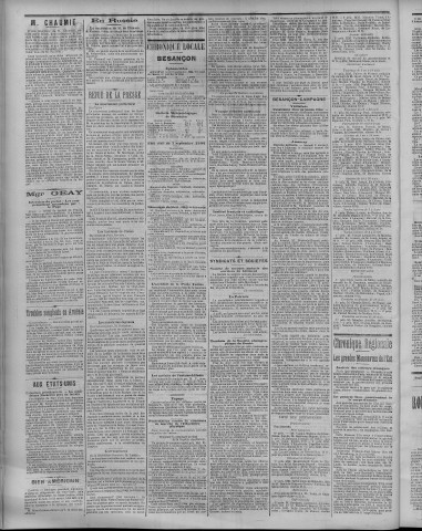 08/09/1904 - La Dépêche républicaine de Franche-Comté [Texte imprimé]