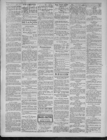06/01/1922 - La Dépêche républicaine de Franche-Comté [Texte imprimé]