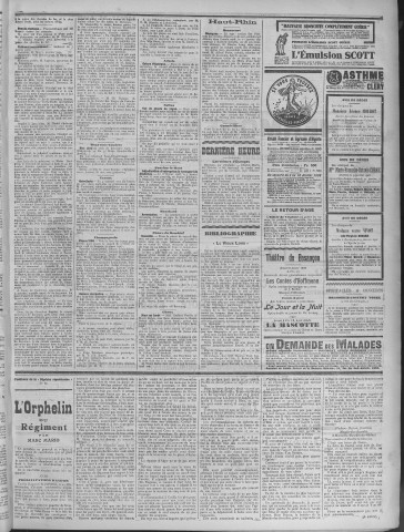 10/01/1908 - La Dépêche républicaine de Franche-Comté [Texte imprimé]