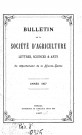 01/01/1907 - Bulletin de la Société d'agriculture, sciences et arts du département de la Haute-Saône [Texte imprimé]