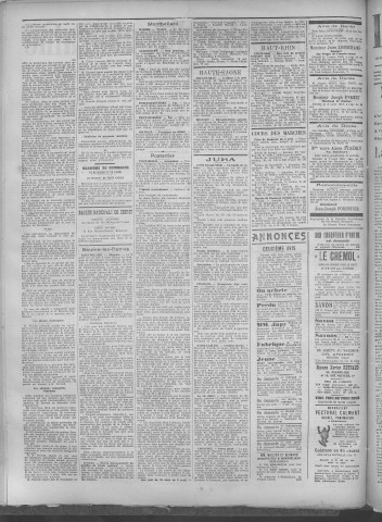 09/04/1918 - La Dépêche républicaine de Franche-Comté [Texte imprimé]