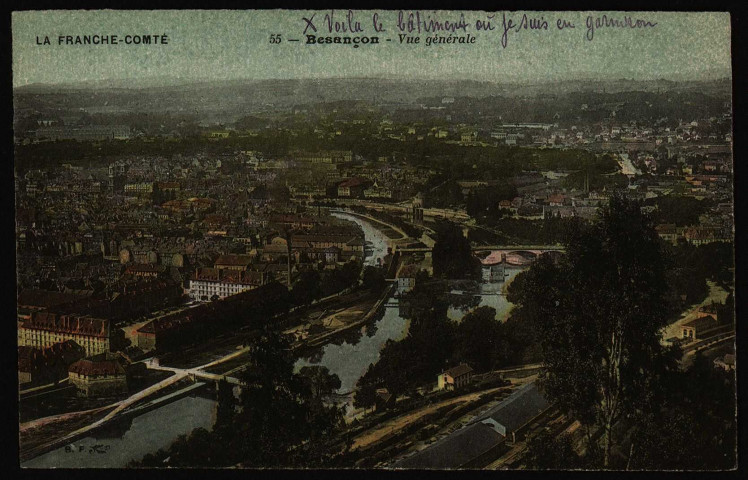 Besançon - Vue générale [image fixe] , Paris : B. F. "Lux", 1904/1921